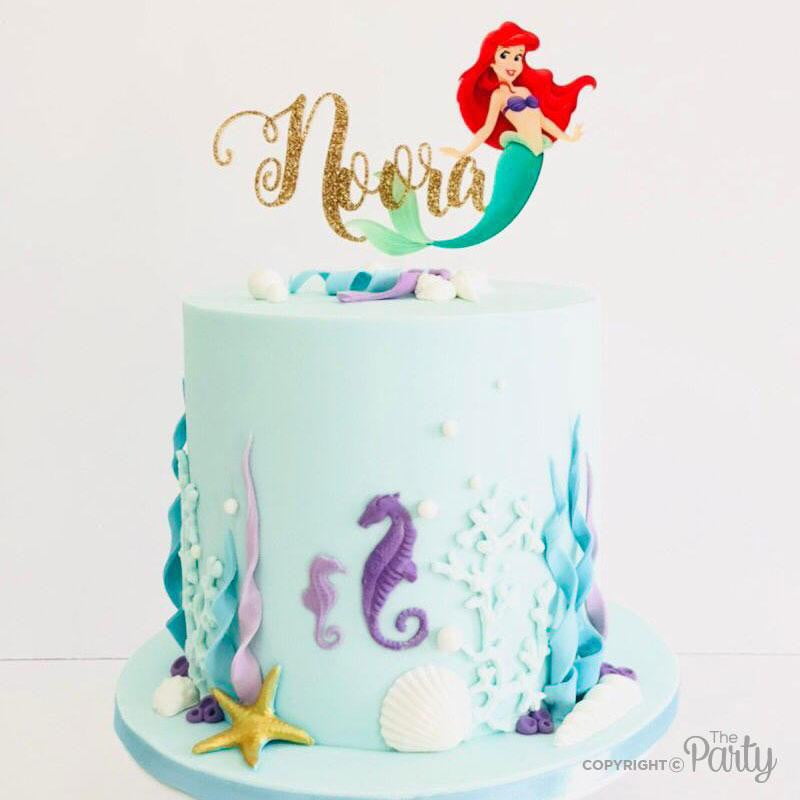 Mermaid cake topper – The Party, Dubai