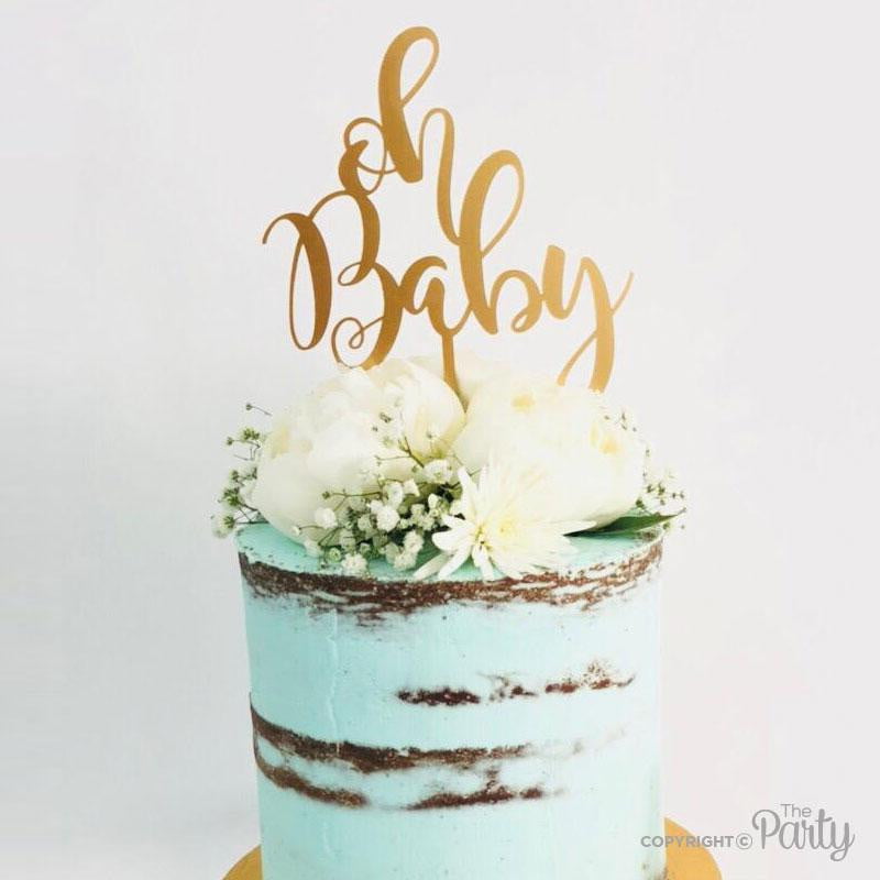 Oh Baby cake topper – The Party, Dubai