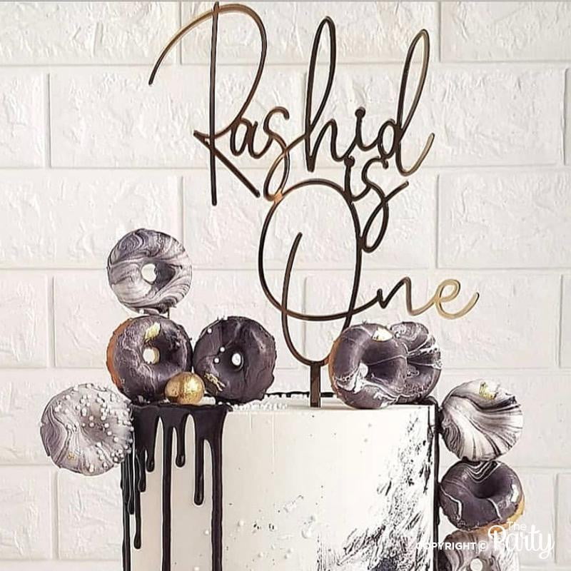 1st birthday cake topper – The Party, Dubai