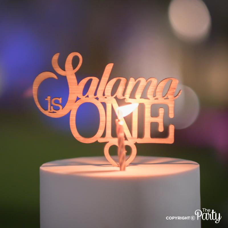 1st birthday cake topper – The Party, Dubai