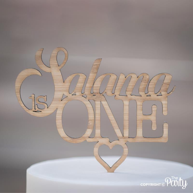 1st birthday cake topper – The Party, Dubai