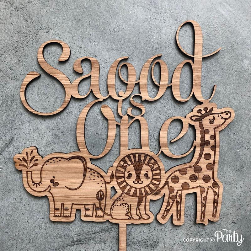 1st birthday cake topper – The Party, Dubai