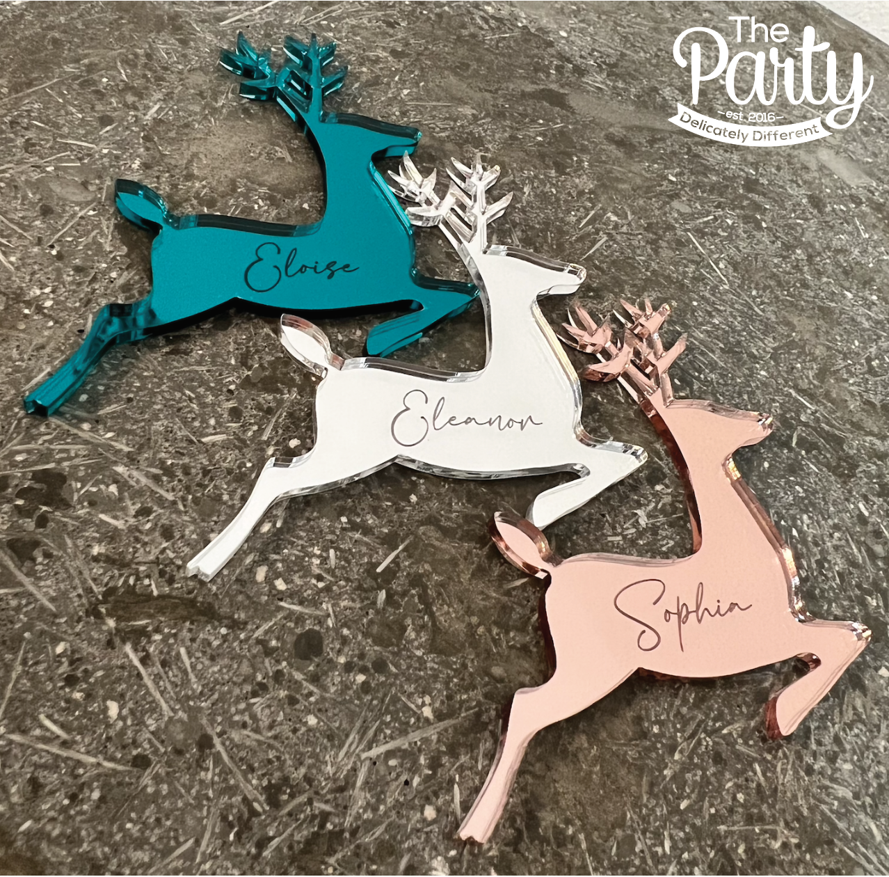 Christmas Drinks Charms / Table Place Names – The Party, Dubai