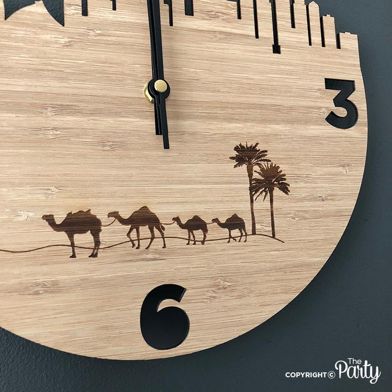 Dubai skyline clock – The Party, Dubai