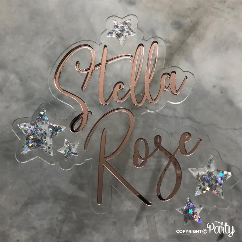 Floating cake topper – The Party, Dubai