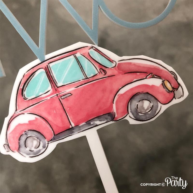 Vintage car cake topper – The Party, Dubai