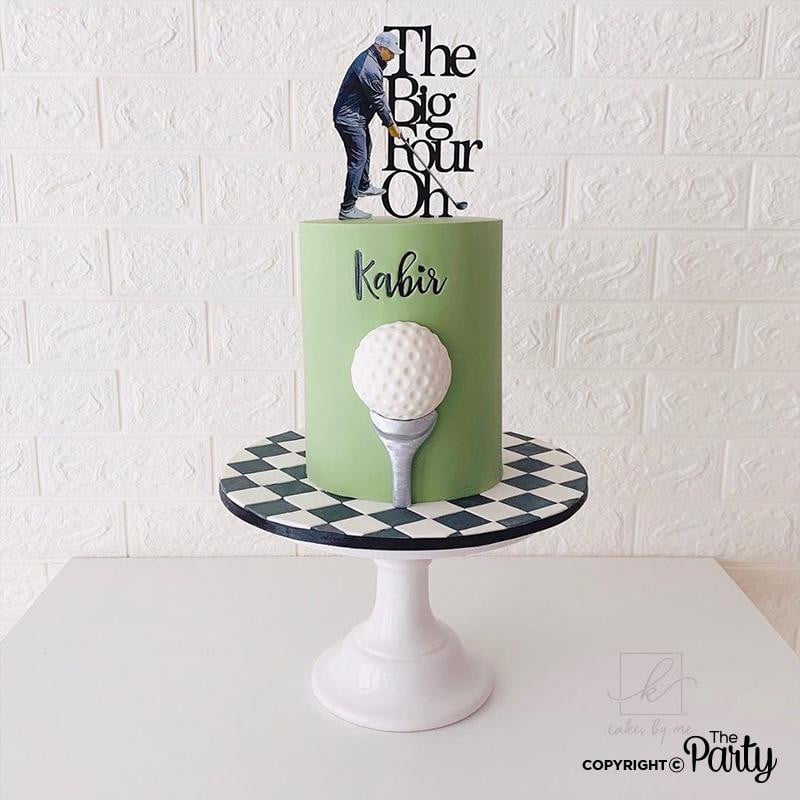 Big Four Oh cake topper – The Party, Dubai