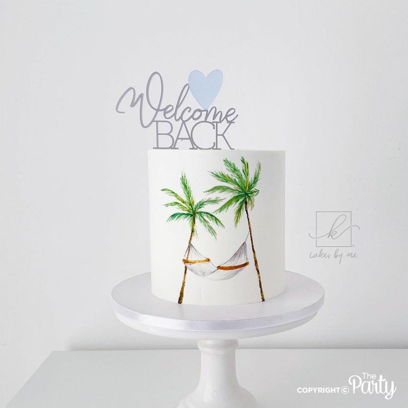Welcome Home Cake Topper – The Party, Dubai