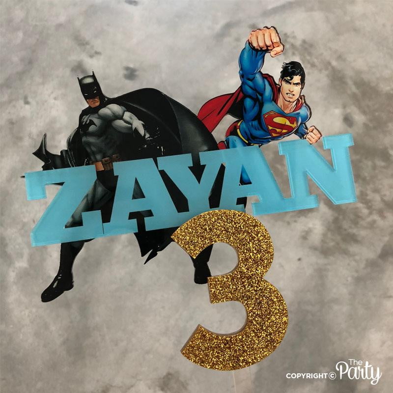 Super hero cake topper – The Party, Dubai